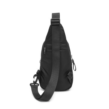 Smart Bags Bodybag Uniseks Omuz Askılı Çapraz Postacı Çanta 8712 Siyah