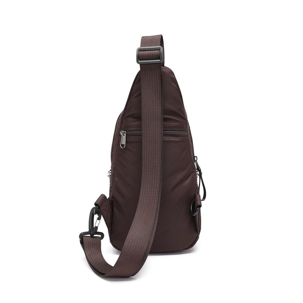 Smart Bags Bodybag Uniseks Omuz Askılı Çapraz Postacı Çanta 8712 Kahve