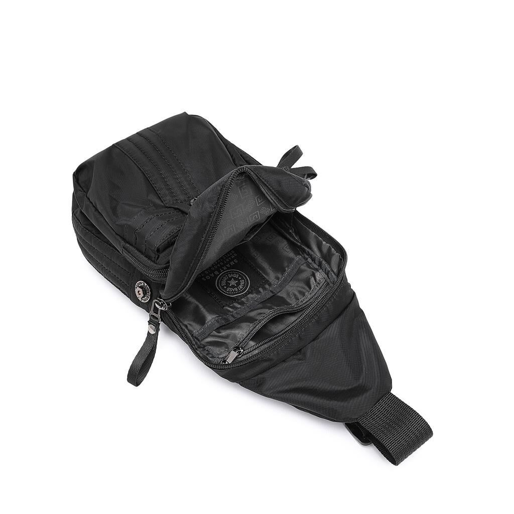 Smart Bags Bodybag Uniseks Omuz Askılı Çapraz Postacı Çanta 8712 Kahve