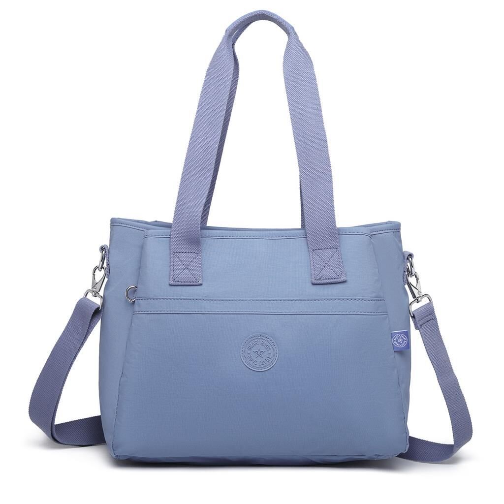 Smart Bags Omuz Askılı Kadın Çantası Krinkıl Kumaş 3110 J.Mavi