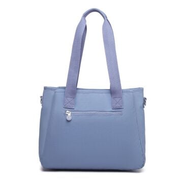 Smart Bags Omuz Askılı Kadın Çantası Krinkıl Kumaş 3110 J.Mavi