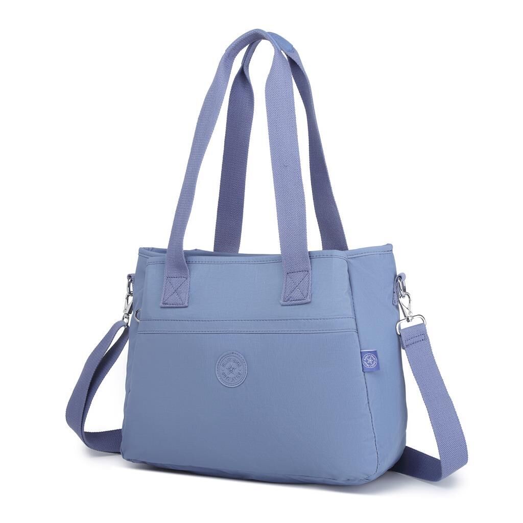 Smart Bags Omuz Askılı Kadın Çantası Krinkıl Kumaş 3110 J.Mavi