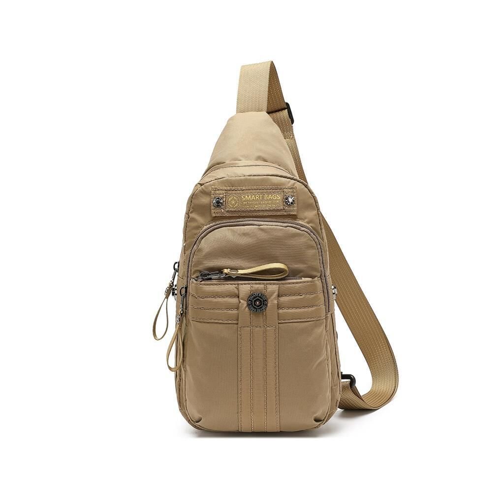 Smart Bags Bodybag Uniseks Omuz Askılı Çapraz Postacı Çanta 8712 Camel