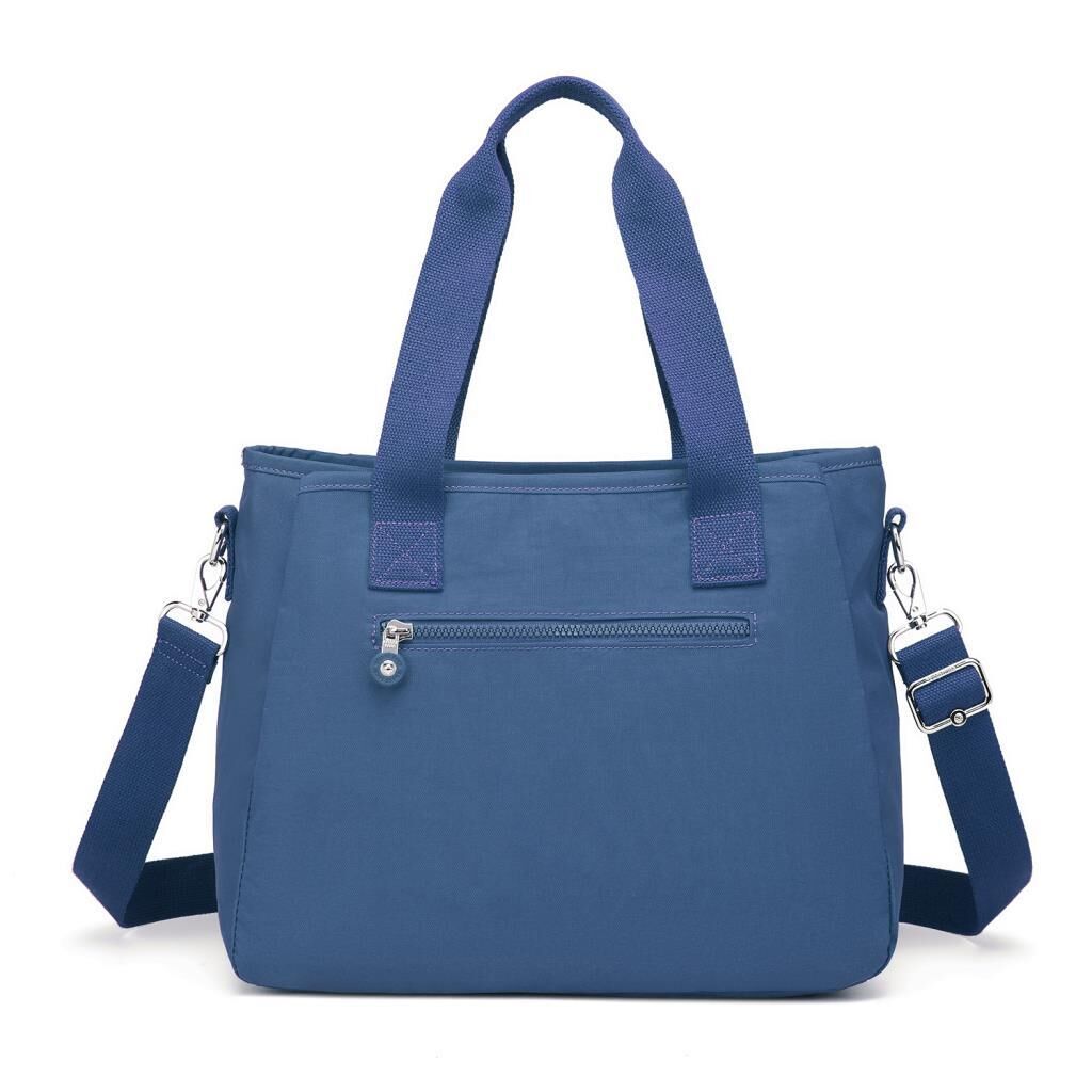 Smart Bags Omuz Askılı Kadın Çantası Krinkıl Kumaş 3110 Lacivert