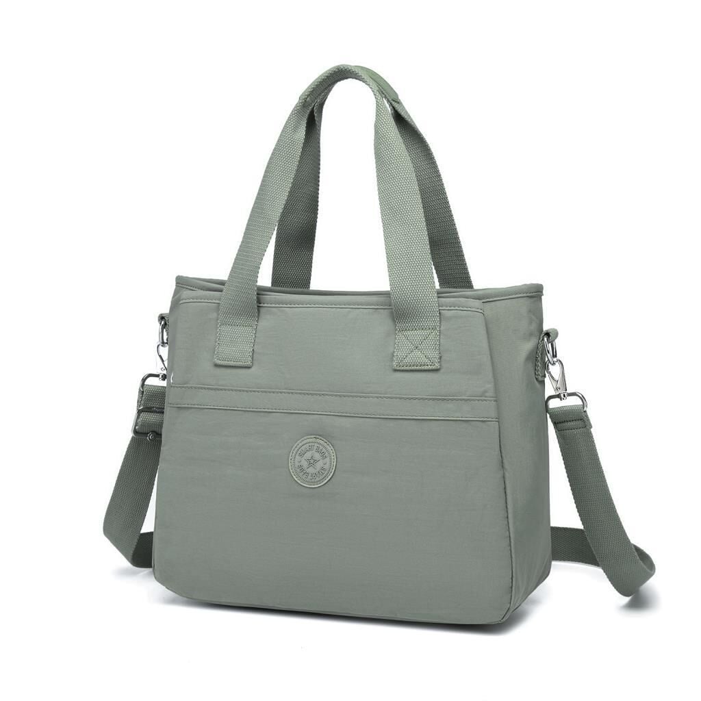 Smart Bags Omuz Askılı Kadın Çantası Krinkıl Kumaş 3110 Yeşil