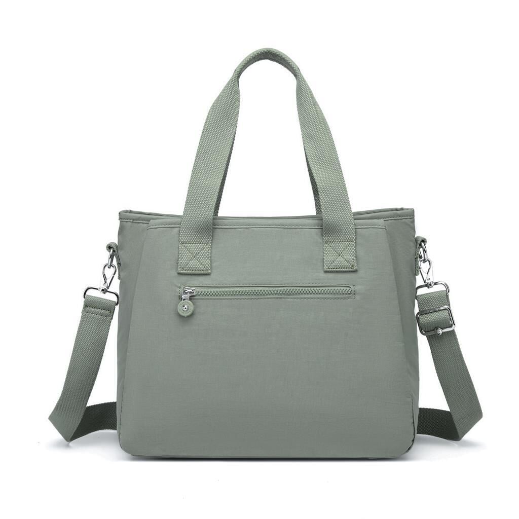 Smart Bags Omuz Askılı Kadın Çantası Krinkıl Kumaş 3110 Yeşil