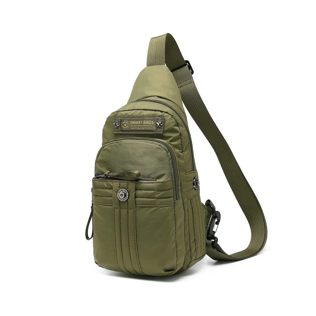 Smart Bags Bodybag Uniseks Omuz Askılı Çapraz Postacı Çanta 8712 K.Yeşil
