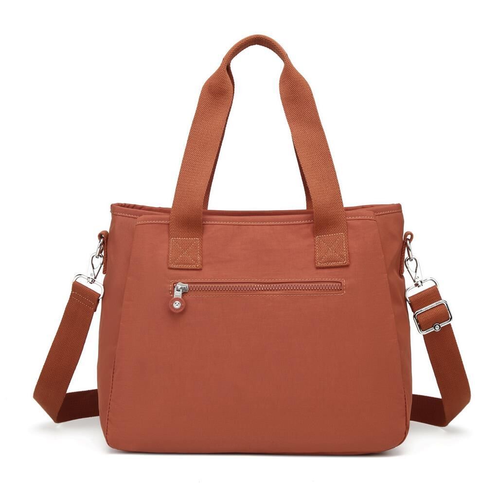 Smart Bags Omuz Askılı Kadın Çantası Krinkıl Kumaş 3110 Kiremit