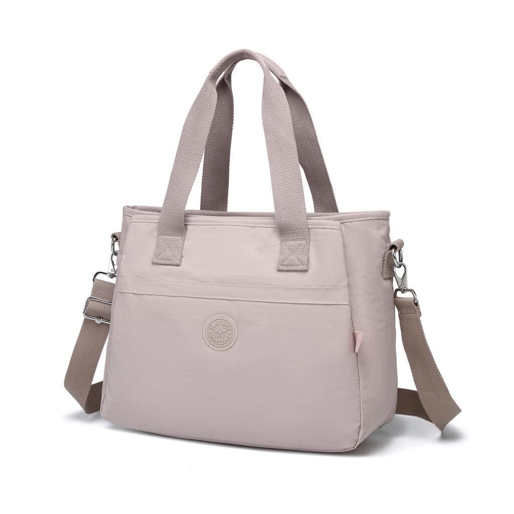 Smart Bags Omuz Askılı Kadın Çantası Krinkıl Kumaş 3110 Kum