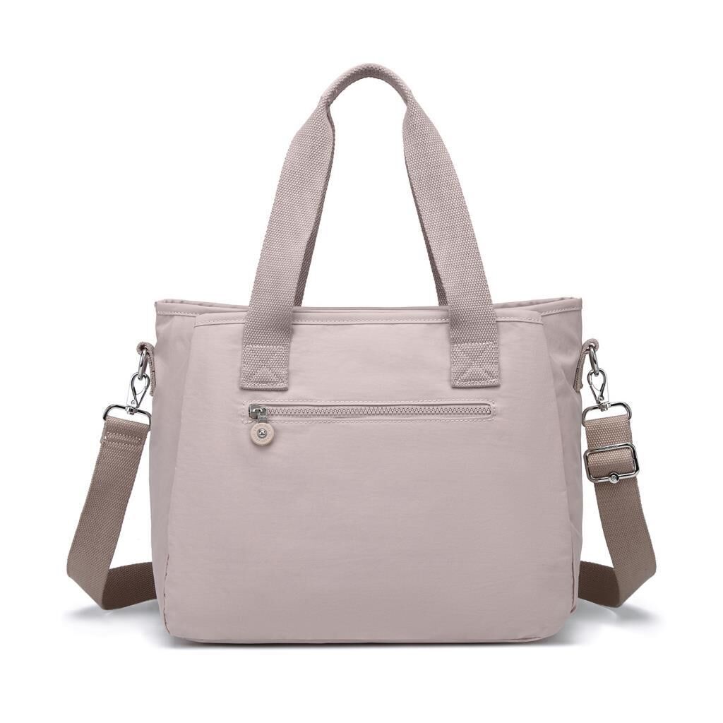 Smart Bags Omuz Askılı Kadın Çantası Krinkıl Kumaş 3110 Kum