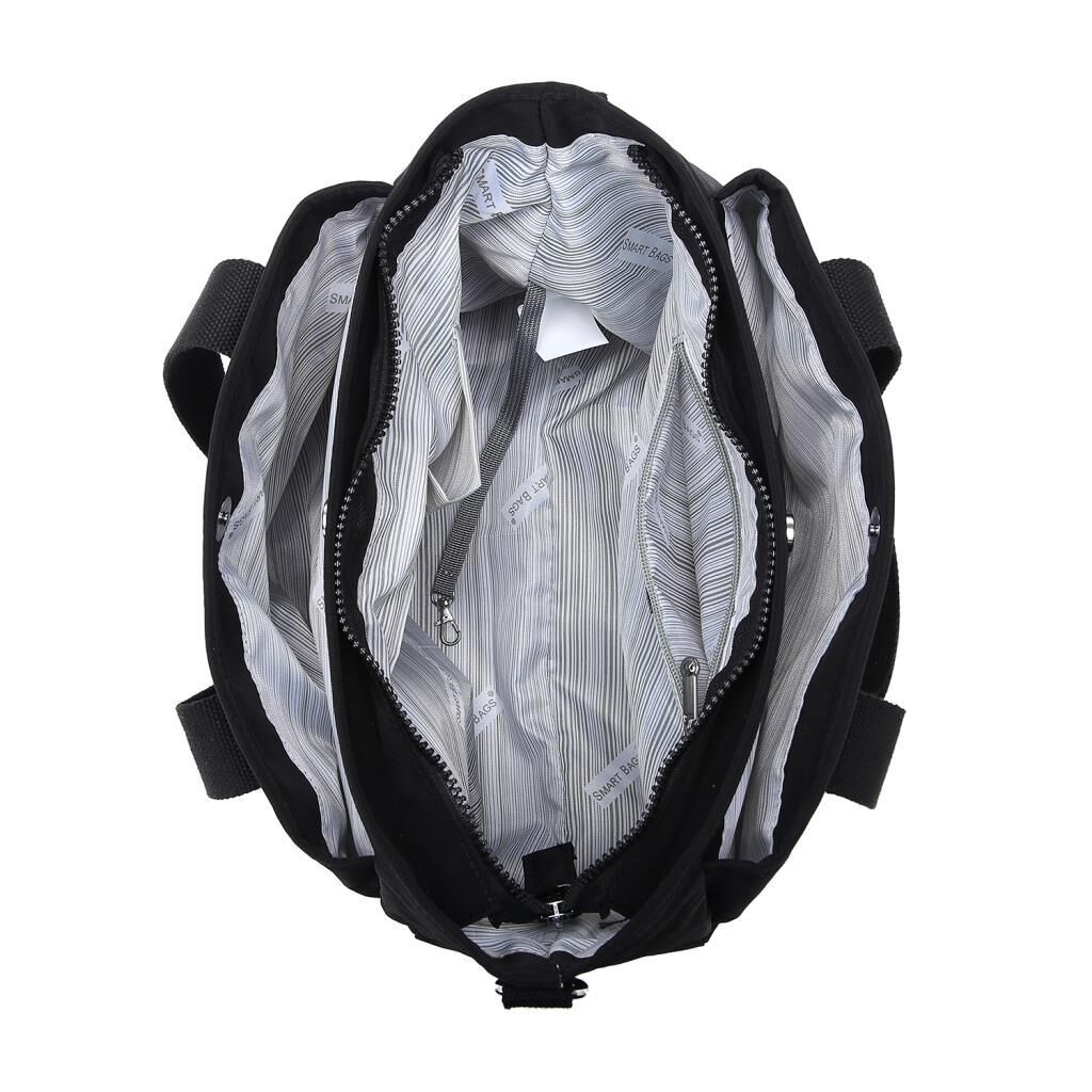 Smart Bags Omuz Askılı Kadın Çantası Krinkıl Kumaş 3110 Kum