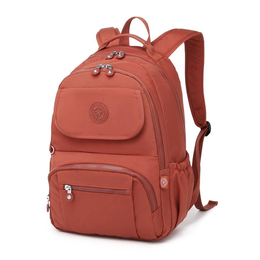 Büyük Boy Sırt Çantası Smart Bags Krinkıl Kumaş 1215 Kiremit