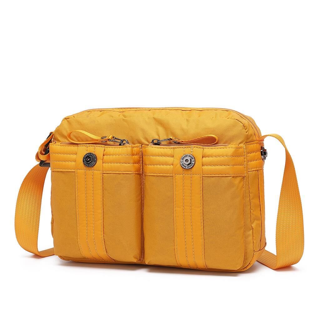 Smart Bags Bodybag Uniseks Omuz Askılı Çapraz Postacı Çanta 8713 Hardal