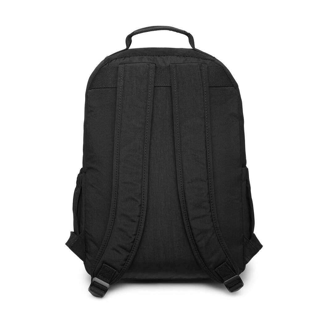 Smart Bags Büyük Boy Krinkıl Kumaş Sırt Çantası 3209 01 Siyah