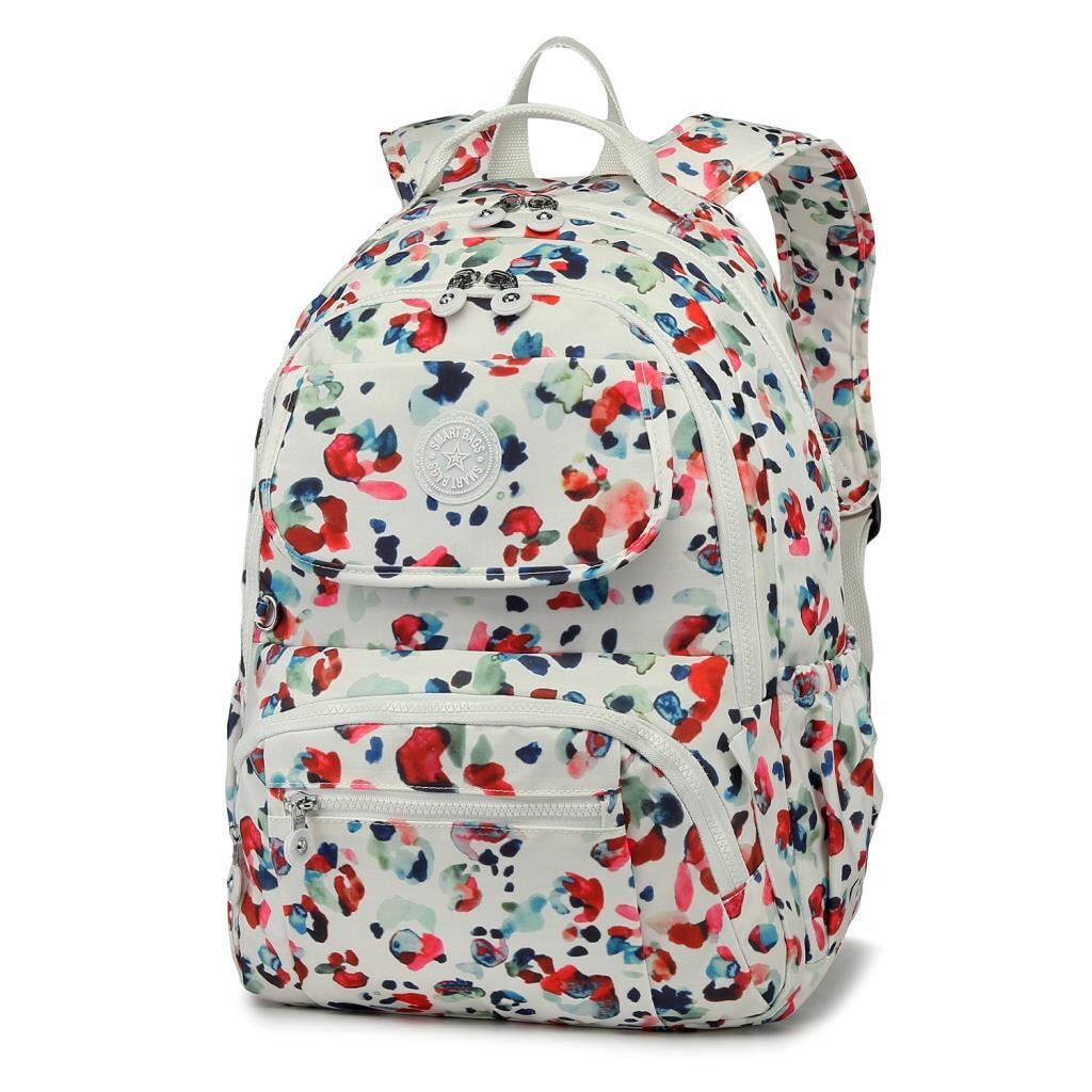 Büyük Boy Sırt Çantası Smart Bags Krinkıl Kumaş 1215 Painting