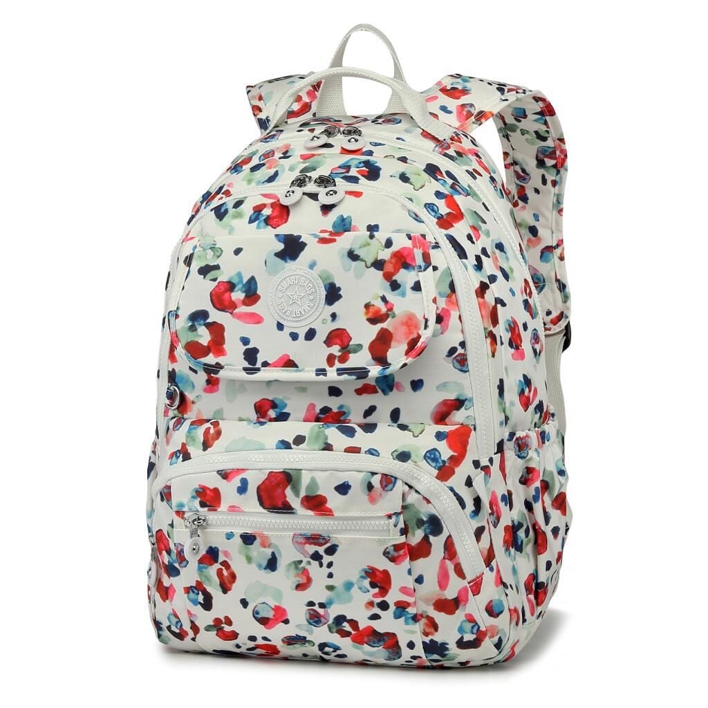 Büyük Boy Sırt Çantası Smart Bags Krinkıl Kumaş 1215 Painting