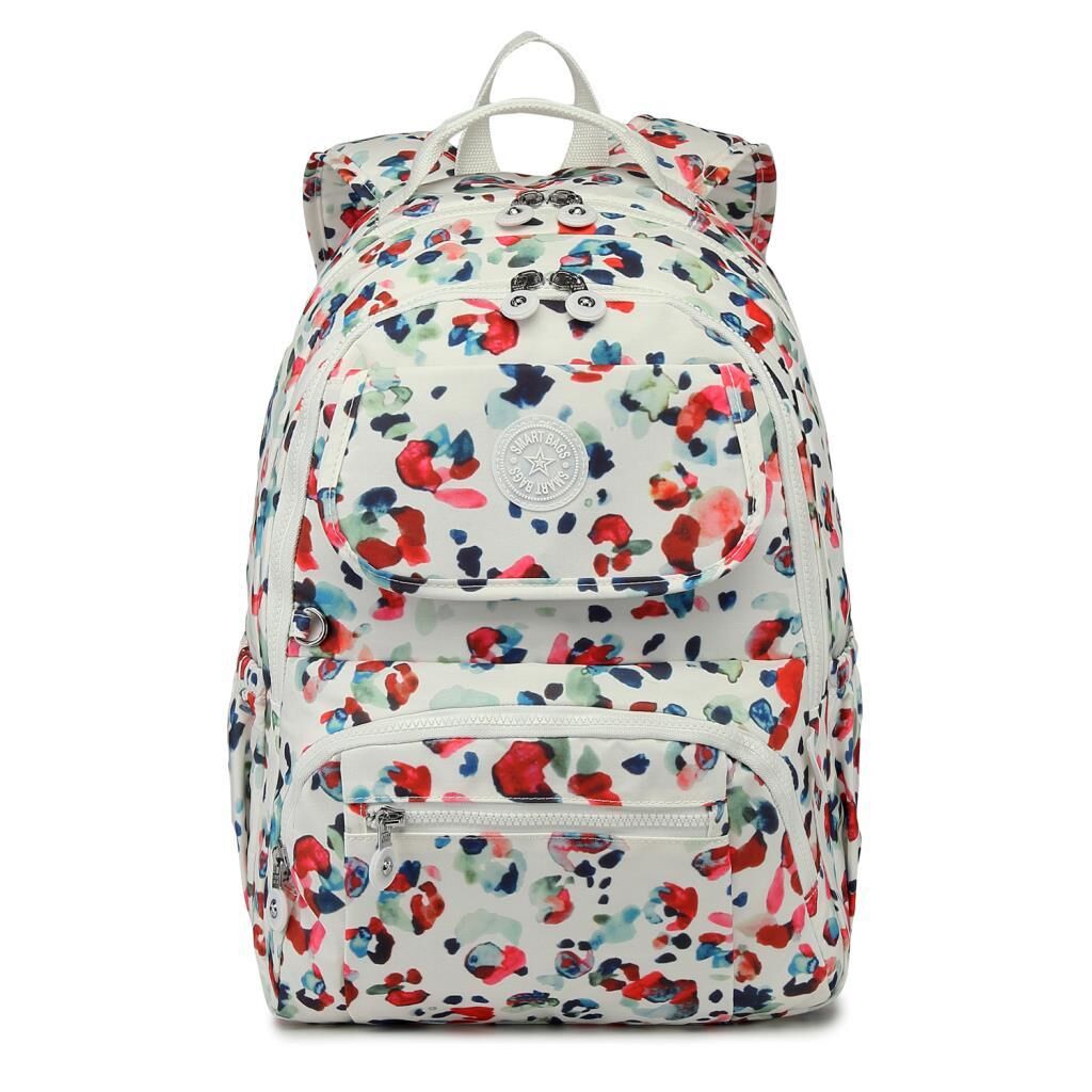 Büyük Boy Sırt Çantası Smart Bags Krinkıl Kumaş 1215 Painting