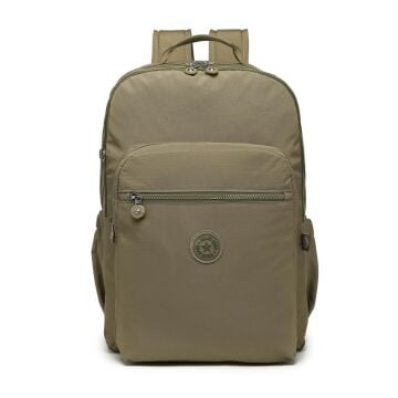 Smart Bags Büyük Boy Krinkıl Kumaş Sırt Çantası 3209 07 Açık Kahve