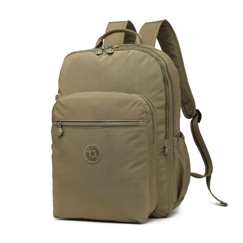 Smart Bags Büyük Boy Krinkıl Kumaş Sırt Çantası 3209 07 Açık Kahve