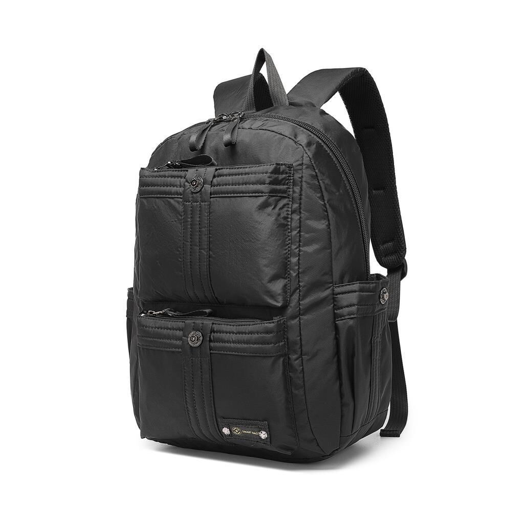 Smart Bags Büyük Boy Okul Boyu Uniseks Sırt Çantası 8714 Siyah