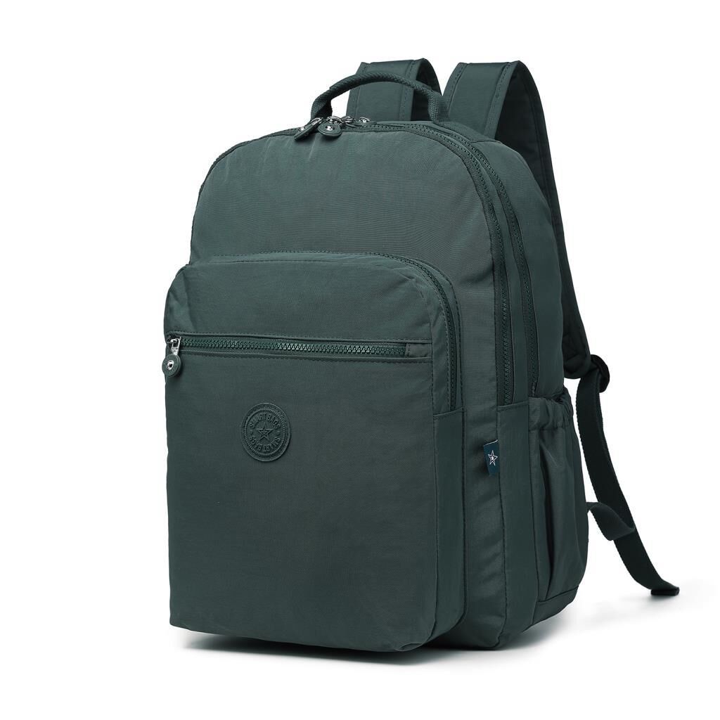 Smart Bags Büyük Boy Krinkıl Kumaş Sırt Çantası 3209 52 Petrol