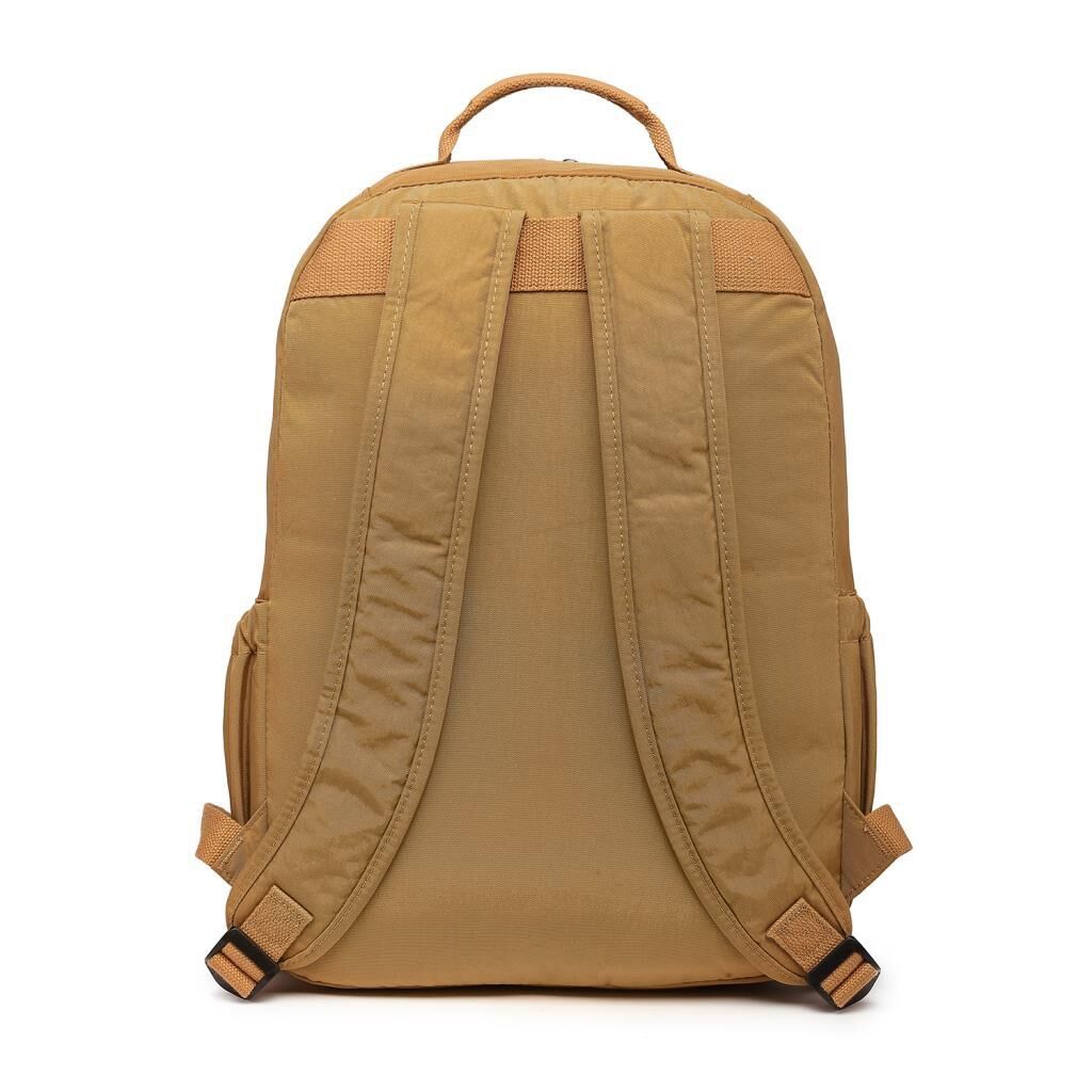 Smart Bags Büyük Boy Krinkıl Kumaş Sırt Çantası 3209 110 Taba