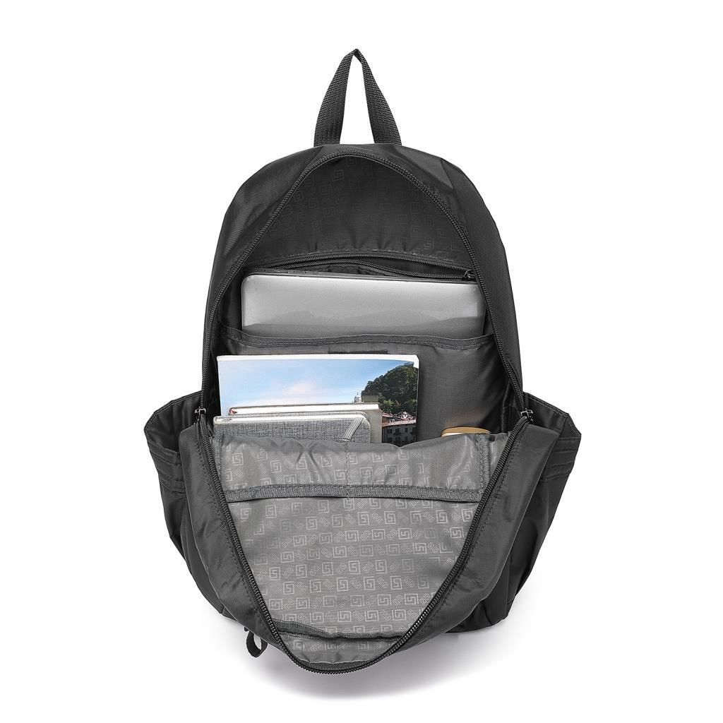 Smart Bags Büyük Boy Okul Boyu Uniseks Sırt Çantası 8714 Açık Gri