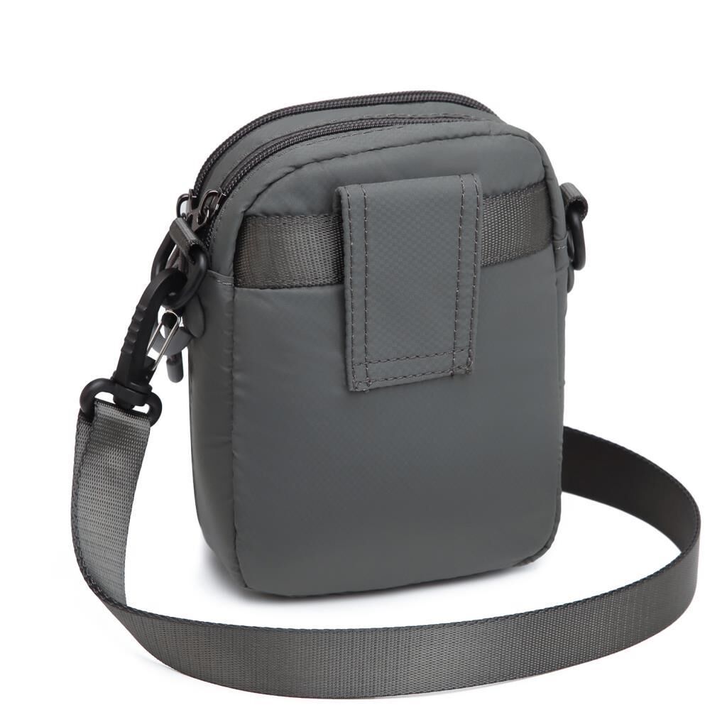 Smart Bags Mini Boy Ekstra Hafif Uniseks Postacı Çantası 3147 Gri