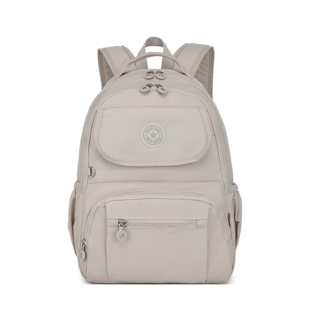 Büyük Boy Sırt Çantası Smart Bags Krinkıl Kumaş 1215 Bej