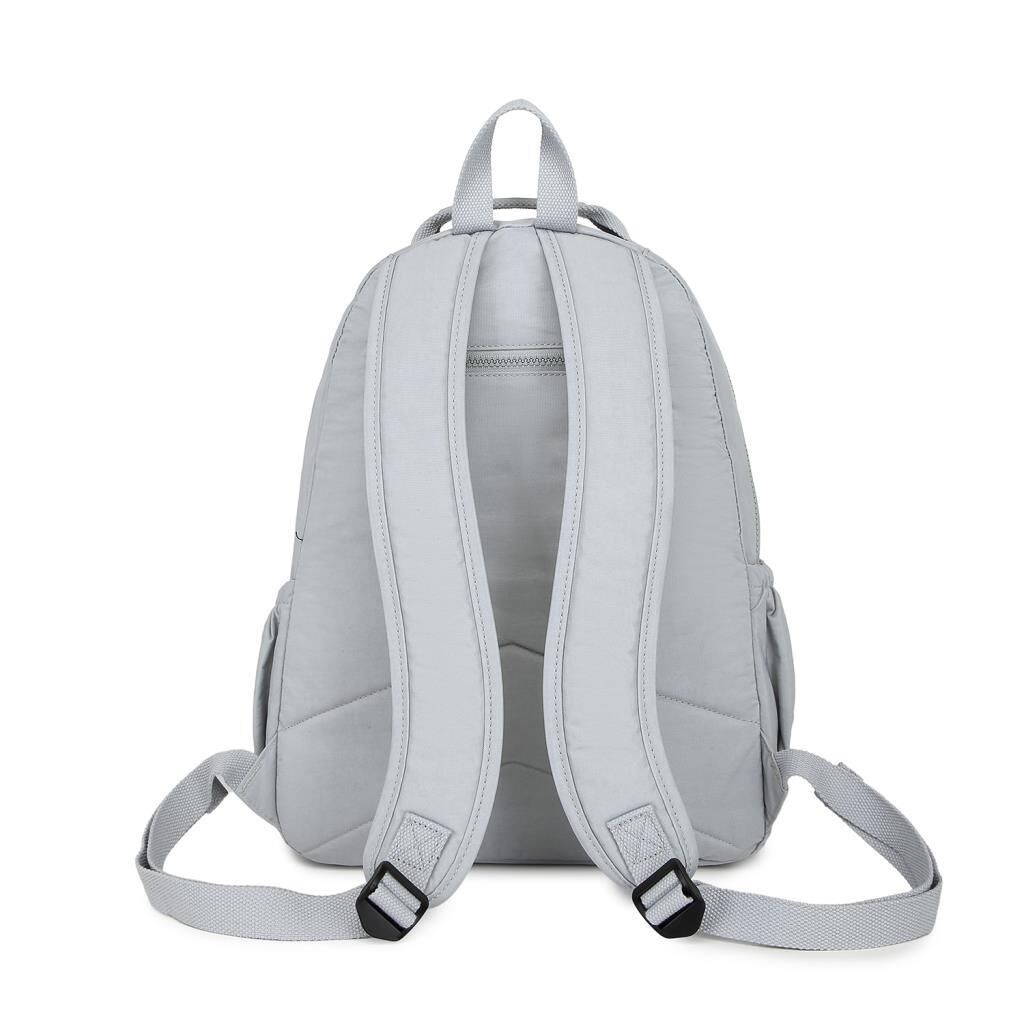 Büyük Boy Sırt Çantası Smart Bags Krinkıl Kumaş 1215 Açık Gri
