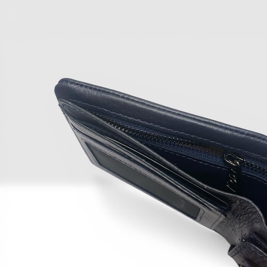 Grande Gerçek Deri Fermuarlı Erkek Cüzdanı Hakiki Deri Laci