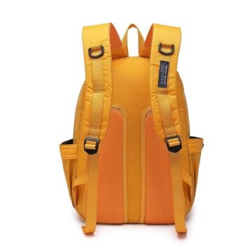 Smart Bags Büyük Boy Okul Boyu Uniseks Sırt Çantası 8714 Hardal