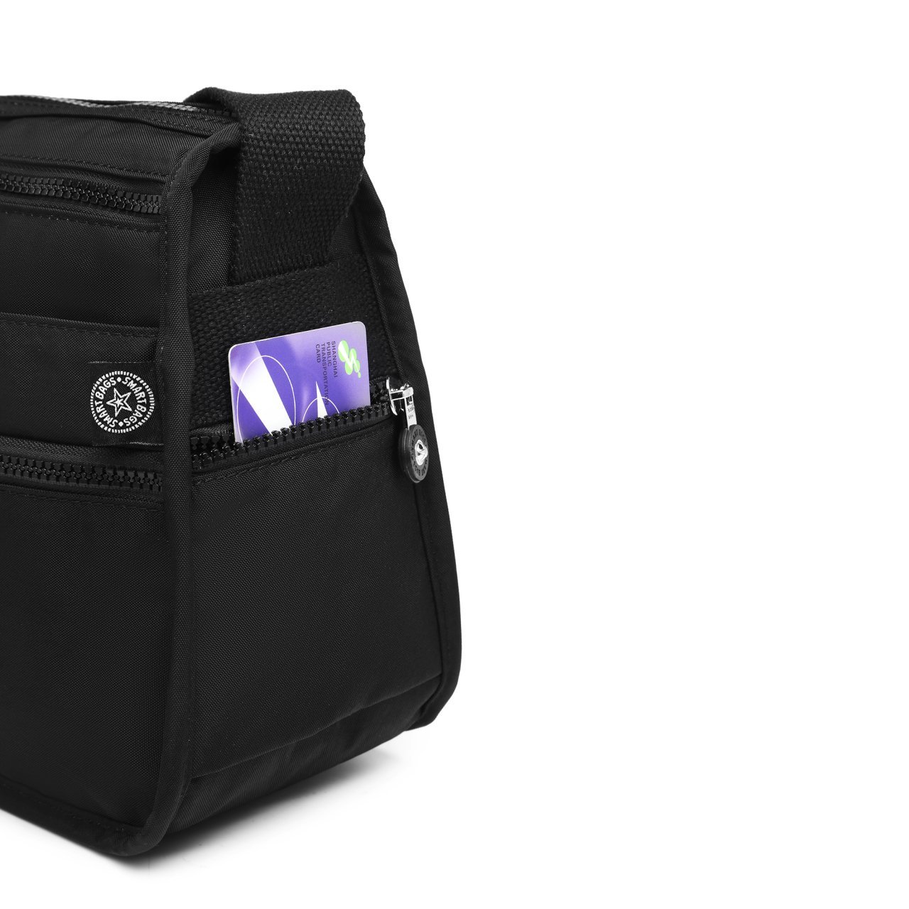 1128 Krinkıl Kumaş Bayan Postacı Omuz Çantası Smart Bags