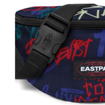 Eastpak Springer Mini Bel Çantası Street Tags Blue 2Q7