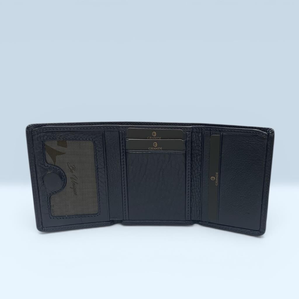 Grande Küçük Boy Gerçek Deri Erkek Cüzdanı Hakiki Deri Laci