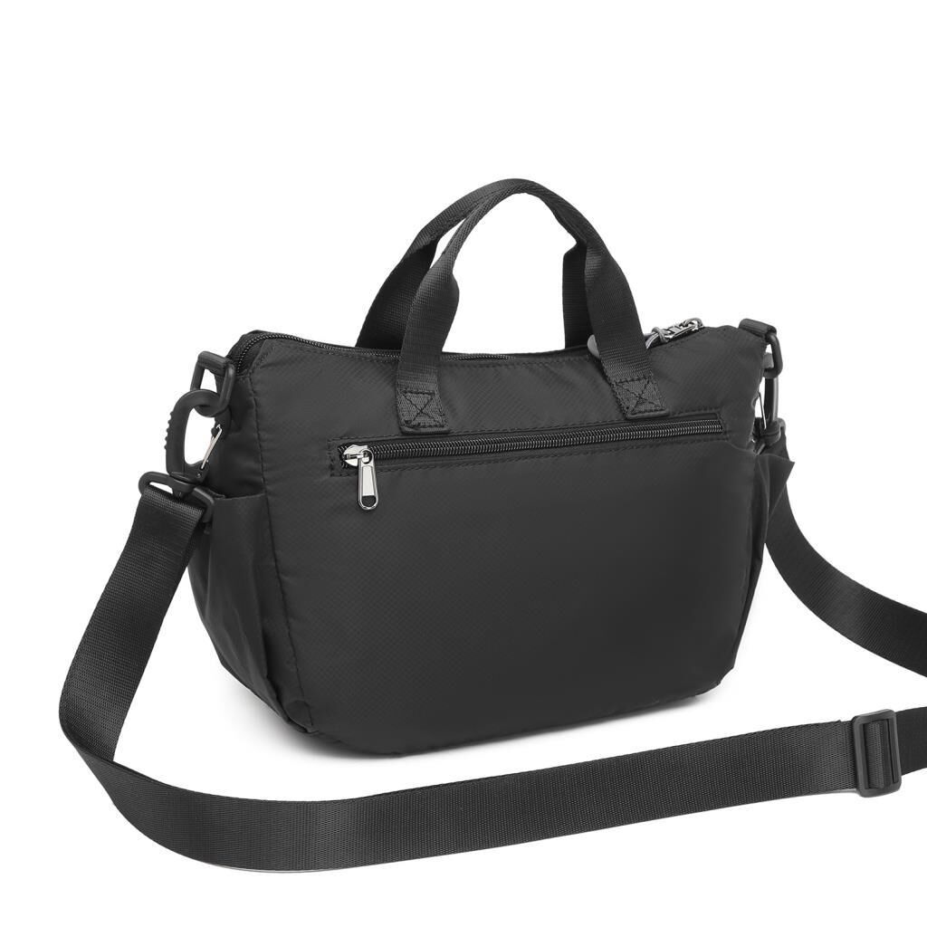 Smart Bags Ekstra Hafif Kumaş Kadın Postacı Çantası 3136 Siyah