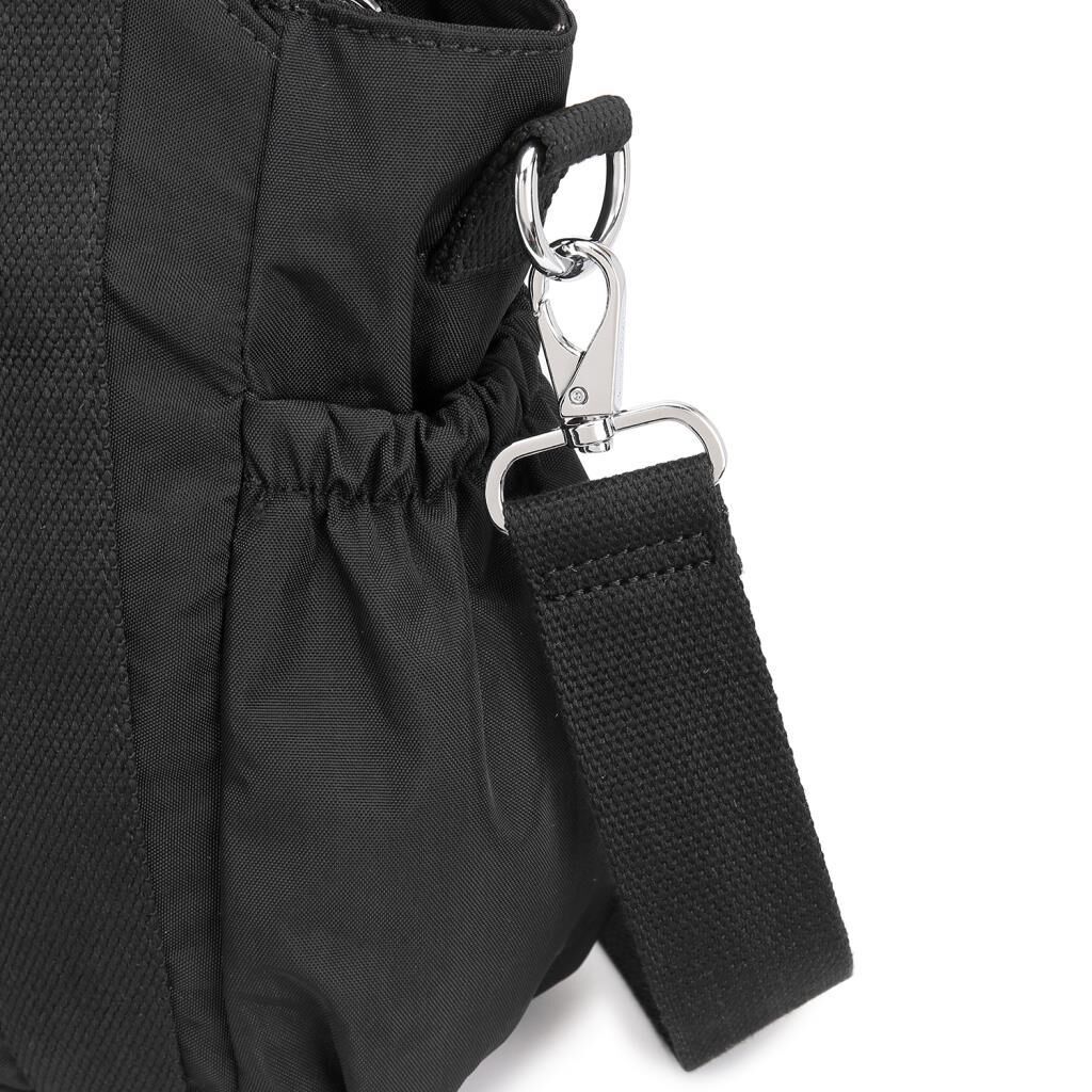 Kadın Omuz Çantası Krinkıl Kumaş Smart Bags 1163 Açık Gri