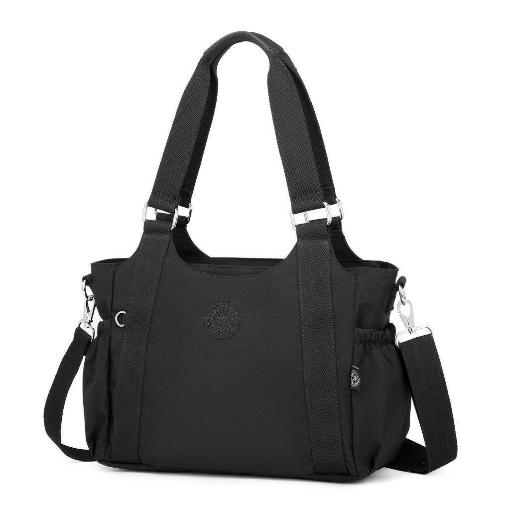 Kadın Omuz Çantası Krinkıl Kumaş Smart Bags 1163 Siyah