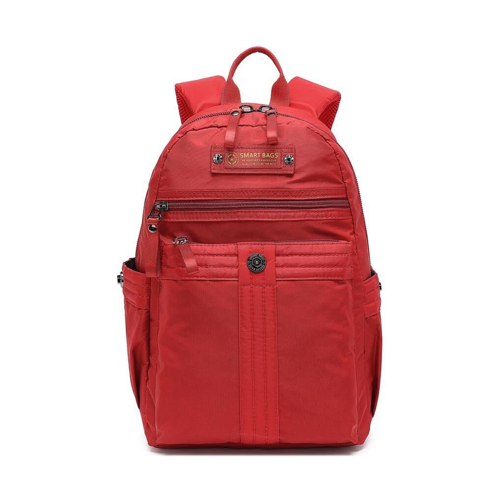 Smart Bags Orta Boy Uniseks Sırt Çantası 8715 Vişne