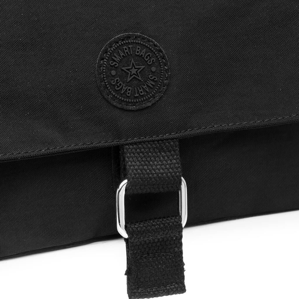 Askılı Kadın Çantası Krinkıl Kumaş Smart Bags 1147 Buz Grisi