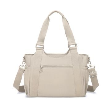 Kadın Omuz Çantası Krinkıl Kumaş Smart Bags 1163 Bej