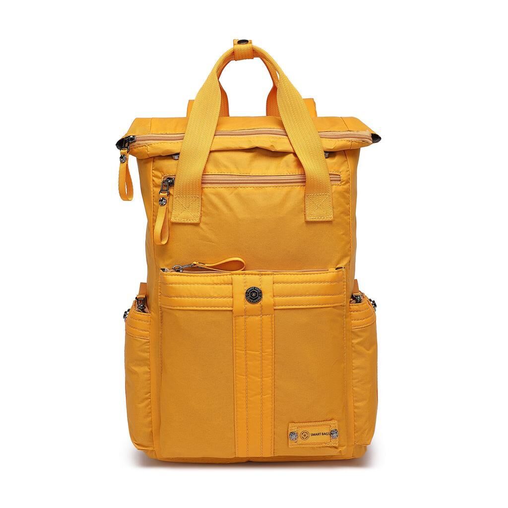 Smart Bags Büyük Boy Okul Boyu Uniseks Sırt Çantası 8716 Hardal
