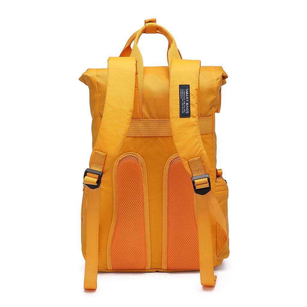 Smart Bags Büyük Boy Okul Boyu Uniseks Sırt Çantası 8716 Hardal