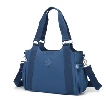 Kadın Omuz Çantası Krinkıl Kumaş Smart Bags 1163 Lacivert