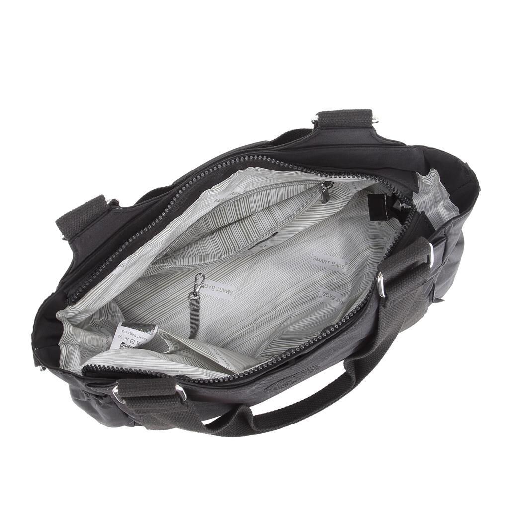 Kadın Omuz Çantası Krinkıl Kumaş Smart Bags 1163 Lacivert