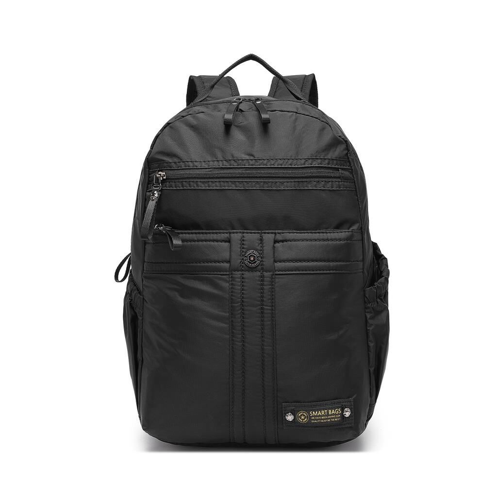 Smart Bags Büyük Boy Okul Boyu Uniseks Sırt Çantası 8718 Siyah