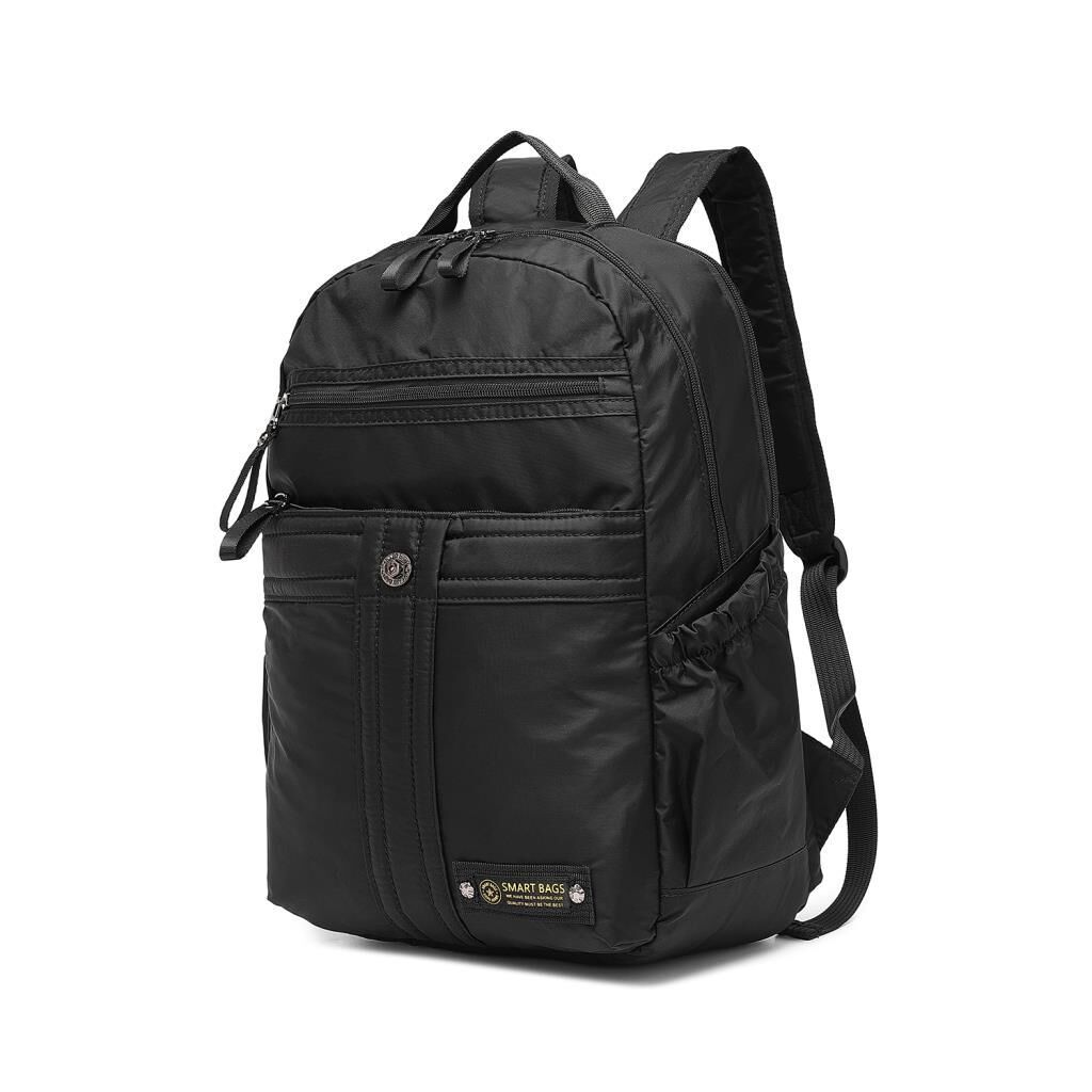 Smart Bags Büyük Boy Okul Boyu Uniseks Sırt Çantası 8718 Siyah