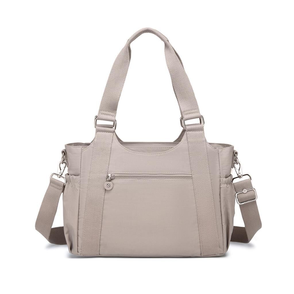 Kadın Omuz Çantası Krinkıl Kumaş Smart Bags 1163 A.Vizon