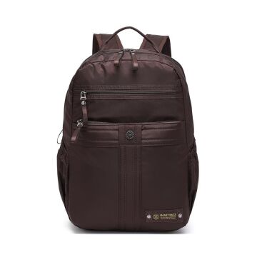 Smart Bags Büyük Boy Okul Boyu Uniseks Sırt Çantası 8718 Kahve