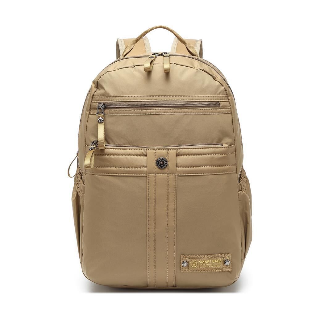 Smart Bags Büyük Boy Okul Boyu Uniseks Sırt Çantası 8718 Camel